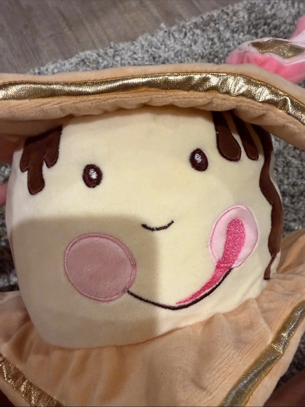 Plush S'mores Soft Toy - Cream & Gold Kids Accessory